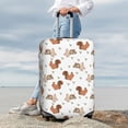 thumbnail image 4 of Uemuo Rabbit And Squirrel Printed Washable Luggage Cover - Fashion Suitcase Protector Fits 18-32 Inch Luggage -, 4 of 9