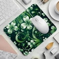thumbnail image 2 of Saint Patrick's Day Printed Gaming Mousepad Desk Pad, Square 8.3x9.8 Inch Non-Slip Rubber Bottom Mouse Mat for Office and Gaming, 2 of 6