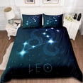 thumbnail image 1 of ZHH Twin Size Constellation Printed Duvet Cover Sagittarius Comfortable and Breathable Two-Piece Bedding Set (1 Duvet Cover and 1 Pillowcase), 1 of 14