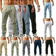 thumbnail image 4 of Pantalon Hippie Décontracté en Lin de Coton pour Hommes, 4 of 4