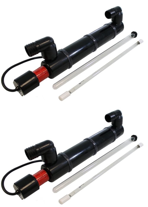 2 PONDMASTER 02940 Supreme 40 Watt Submersible Pond Aquarium UV Water Clarifiers by