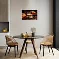 thumbnail image 4 of ZHONGYUTONG Kitchen Wall Art Coffee Bean Latte Croissant Canvas&nbsp;Prints Vintage Brown Food Pictures Artwork Decor for Restaurant Dining Room Cafe Bar Framed (28.00" x 42.00"), 4 of 6