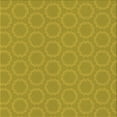 thumbnail image 1 of Ahgly Company Machine Washable Indoor Square Transitional Dark Golden Rod Brown Area Rugs, 4' Square, 1 of 7