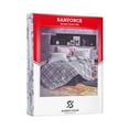 thumbnail image 3 of SUSSEXHOME Sports in Blush Gray Cotton Duvet Cover Set Pink, Full Size Duvet Cover, 1 Duvet Cover, 1 Fitted Sheet and 2 Pillowcases, Iron Safe, Hypoallergenic, Breathable , Machine Washable, 3 of 7