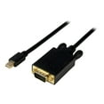 thumbnail image 1 of StarTech.com 6 Pieds Mini DisplayPort to VGA Cable 6 Pieds - Active - 1920x1200 - mDP to VGA Adapter Cable for Your Computer Monitor (MDP2VGAMM6B) - Câble Adaptateur - Mini DisplayPort (m) vers HD-15 (VGA) (m) - DisplayPort 1.2/Thunderbolt - - Actif, 1920 x 1200 (WUXGA) support - Noir, 1 of 5
