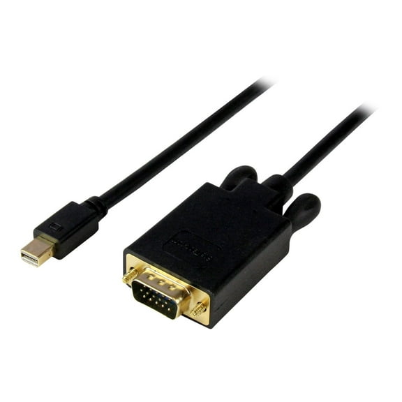 StarTech 6' Male Mini DisplayPort to Male VGA Adapter Converter Cable, Black