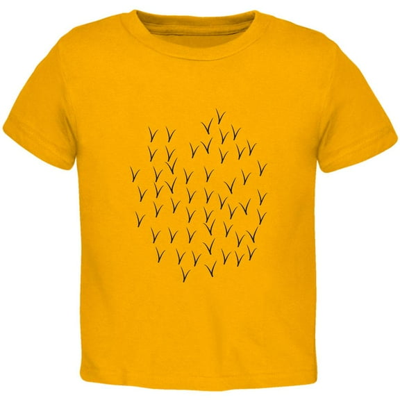 Halloween Parakeet Bird Costume Toddler T Shirt Gold 3T