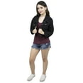 thumbnail image 5 of SKYLINEWEARS Women Plus Size Denim Jacket Long Sleeve Stretch jean Cropped Denim Jacket, 5 of 6