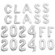 thumbnail image 1 of 2 juegos de globos de aluminio de la clase de 2024, pancartas, globos 2024, decoración de graduación, 1 of 6