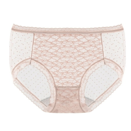 

Aayomet Women Panties Seamless Thong Women Panties Lace Lingerie Underwear Low-waist Women s Panties Pink XL