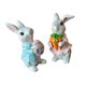 thumbnail image 2 of 2x Estatua de de Pascua Resin Bunny Escultiva Arte de San Valentín Regalo Figura de animales para la sala de bodas porche, 2 of 9