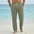 thumbnail image 4 of Akiihool Men Baggy Cargo Pants Men's Drawstring Pants Casual Winter Loose Trousers AG,XXL, 4 of 8