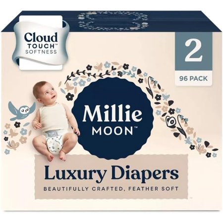 Millie Moon Luxury Diapers - Size 2-88ct