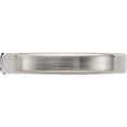 thumbnail image 3 of Titanium Satin Amethyst 4mm Band, 3 of 5