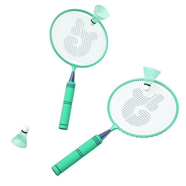 Raquetas de bádminton para niños, Raquetas de bádminton para niños Juego de raquetas de bádminton ligeras de hierro Juego de bádminton para niños Resultados impresionantes Jadeshay A