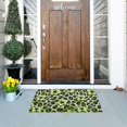 thumbnail image 5 of Yayeee Doormat for Inside 20"x32" Absorbent Low-Profile Washable Non-Slip Rubber Backed Entryway Rug, Green Floral Leopard Pattern, 5 of 8