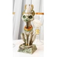 thumbnail image 1 of Egyptian God Of The Dead And Rebirth Osiris Mummy On Hieroglyphic Base Statue, 1 of 6
