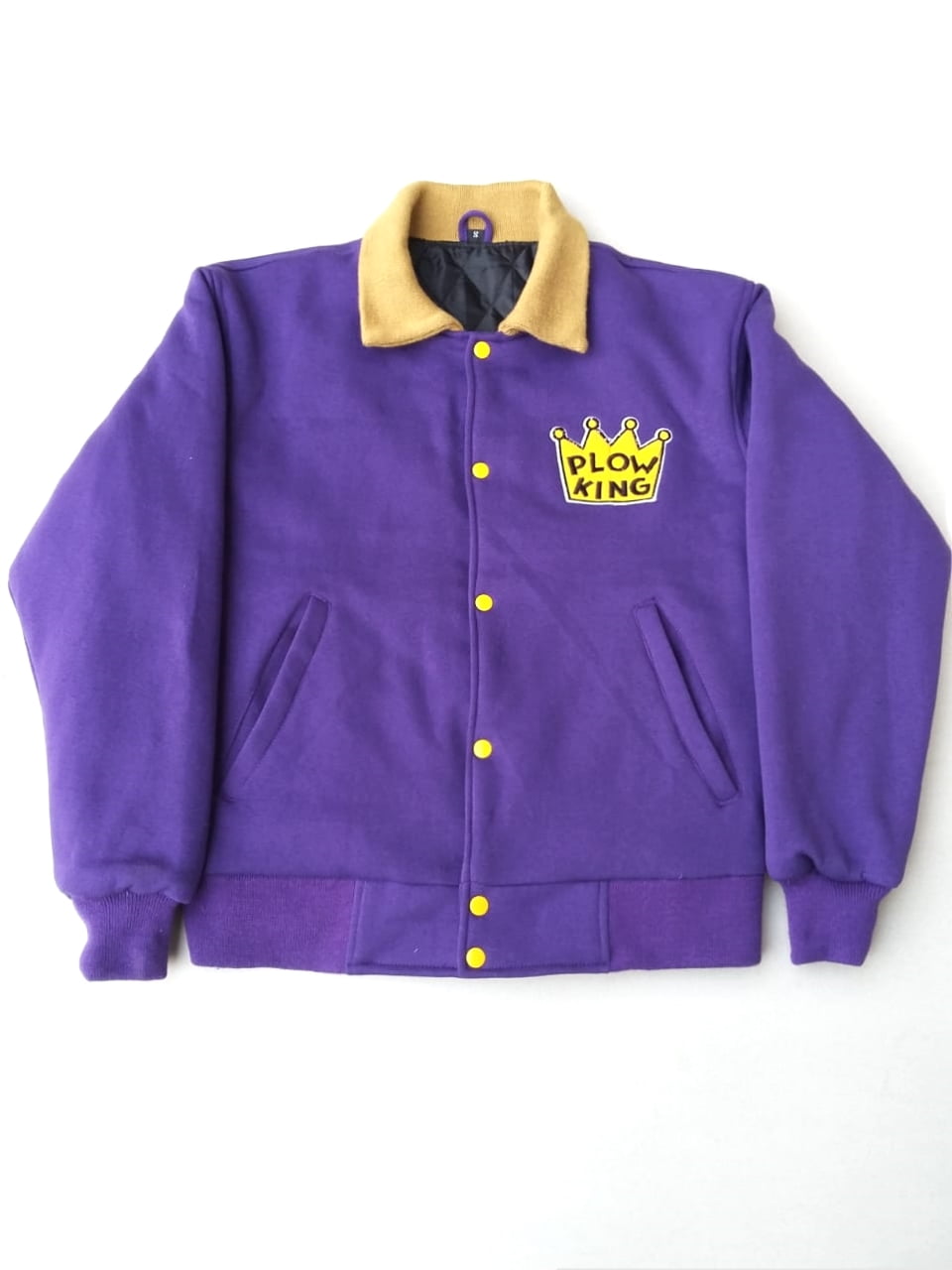 Plow King Jacket The Simpsons Barney Gumble Costume Mr. Snow Removal