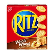 Nabisco Ritz Whole Wheat Crackers, 15 oz Shelf-Stable Carton Box