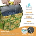 thumbnail image 2 of Vibrant Retro Paisley Floral Cooler Backpack - Insulated 20L Soft Cooler Bag with Bottle Opener, Great for Families & Travelers, 2 of 5