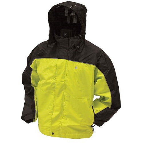 Frogg Toggs Highway Jacket Safety, Green Black by Frogg Toggs