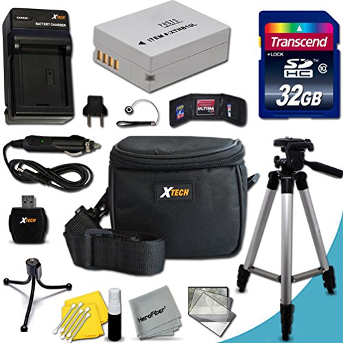Ultimate 20 Piece Accessory Kit for Canon Powershot SX60 HS, SX50 HS
