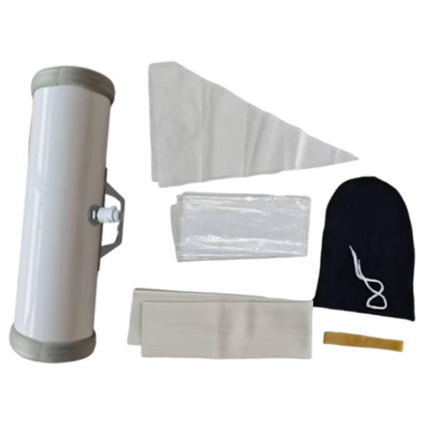Dispositivo De Recolección De Semen Equino. Mango Ligero De Aluminio Resistente De 50 Cm De Largo.