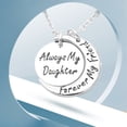 thumbnail image 4 of Extension Chain Adjustable Women Necklace Gift Unique Mom Daughter Matching Moon Pendant Necklace Jewelry Accessories, 4 of 8