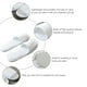 thumbnail image 2 of 3 pares de pantuflas desechables antideslizantes, calzado de moda para hoteles y salones de belleza, color blanco, 2 of 7