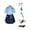 Sky Blue, variant on WOYY Little Boys Officer Co_Stume Dress Up Party Outfits Long Sleeve Shirt Pants Set, Sizes 4-6