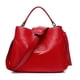 thumbnail image 1 of Bolso de mano de piel auténtica para mujer, bolsa de hombro de diseñador con borlas, estampado de serpiente, suave xuanjing  unisex, 1 of 2