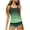 Green, variant on Girls Swimsuits Sets 2 Piece Adjustable Tank Top with Tropical Print Shorts Sets Teens Summer Beach Swimwear 7-18 Years