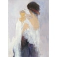 thumbnail image 2 of Parise, Chantal 18x24 White Modern Wood Framed Museum Art Print Titled - Maternite I, 2 of 4