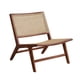 thumbnail image 4 of Sofá Silla Silla Decorativa Asientos Muebles De Jardín Para Porche Jardín Comedor Color Nogal, 4 of 8