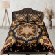 thumbnail image 1 of Mandala Juego de Funda Nórdica Ropa de Cama Boho, Ropa de Cama y Funda de Almohada Hippie, Individual, 1 of 4