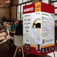 thumbnail image 3 of THTGDW-LED A19 Lamp 12W 100W Equivalent 2700K Warm White 90+ CRI Gold Crown Medium Base 120V Dimmable – Part S12540, 3 of 4