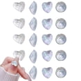 thumbnail image 1 of 20 piezas de diamantes de imitación para uñas, diamantes de imitación de cristal blanco, piedras de gemas de vidrio con parte posterior plana para uñas, manualidades, ropa, zapatos, joyería, 1 of 6