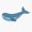1pcs, variant on Atwwd Whale Er, Phone Decal Water Bottle Stickers Car Decals, Funny Birthday Gift