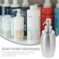 thumbnail image 6 of SWETRACE Shampoo Dispenser Lotion Dispenser Bottle Silver Leakproof Home Supplies Bathroom 1Pcs, 6 of 8