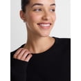 thumbnail image 4 of Athletic Works Women's and Women's Plus Cinched Fleece Sweatshirt, Sizes XS-4X, 4 of 6