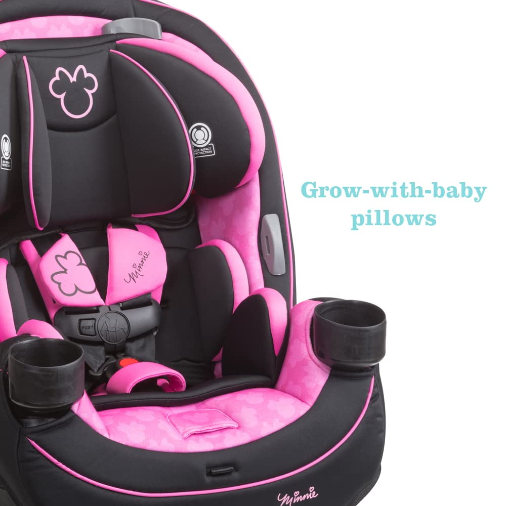 Disney Baby Grow and Go All-in-One Convertible Car Seat, Midnight Minnie,