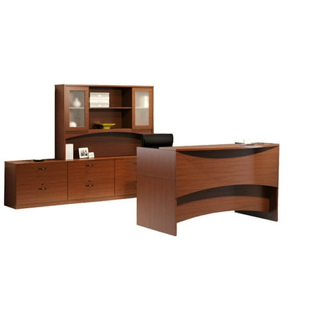 Mayline Group Brighton Standard Desk Office Suite