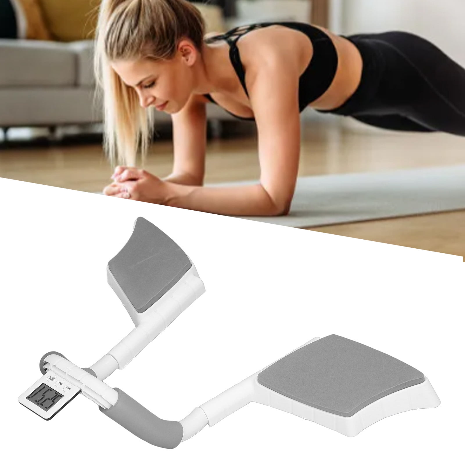 Plank Support Training Device Fitness Equipment Home Elbow Support Abs Workout Equipment With Digital Timer Walmart