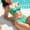Mint Green, variant on Women's Bandeau Strapless Bikini Swimsuit Set Mesh Patch Two-Piece Bathing Suits Set High Cut Solid Color Beach Pool Party Holiday Vacation Swimwear