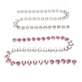 thumbnail image 3 of 2Pcs Rhinestone Trim Anti Fade Antioxidant Cuttable Rhinestone Strip Chain for Clothes Bag Shoes, 3 of 14