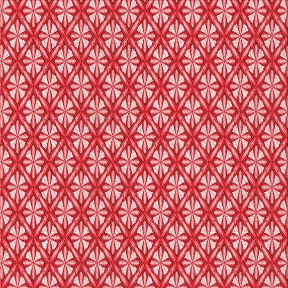 Ahgly Company Machine Washable Indoor Square Transitional Light Coral Pink Area Rugs, 7' Square