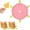B, variant on Ice Pop Mold Set - 6 Pack Cheese Shaped Silicone Popsicle Molds - DIY Homemade Frozen Treat Maker for Juice Yogurt Smoothies - Fun Kitchen Gadget