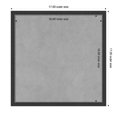 thumbnail image 4 of Amanti Art Stylish Black Narrow Framed Magnetic Board 17 x 17 in., 4 of 7