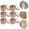 thumbnail image 2 of 6Pcs Metal Flower Bucket Decorative Compact Plants Pot Succulents Planter for Garden, 2 of 8