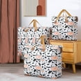thumbnail image 2 of Home Textile StorageProduct Category and Title Based Listing for Moving and Travel Comforter Bag with Cute Cow Pattern—Durable Organizer for Bedding Clothes and, 2 of 2
